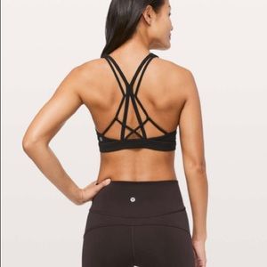 Lululemon flow freely bra size 2 black
